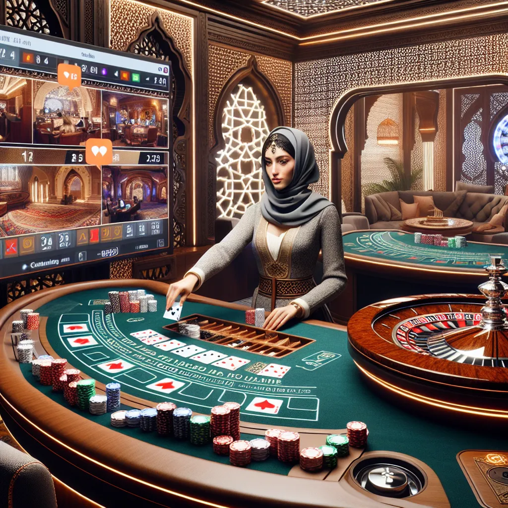 Jeux Live au 1mln Casino Maroc